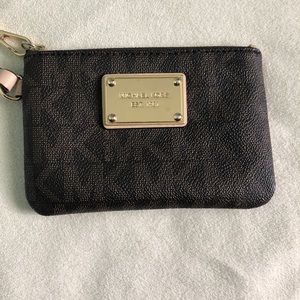 Michael Kors Signature Brown Jet Set Item Wristlet